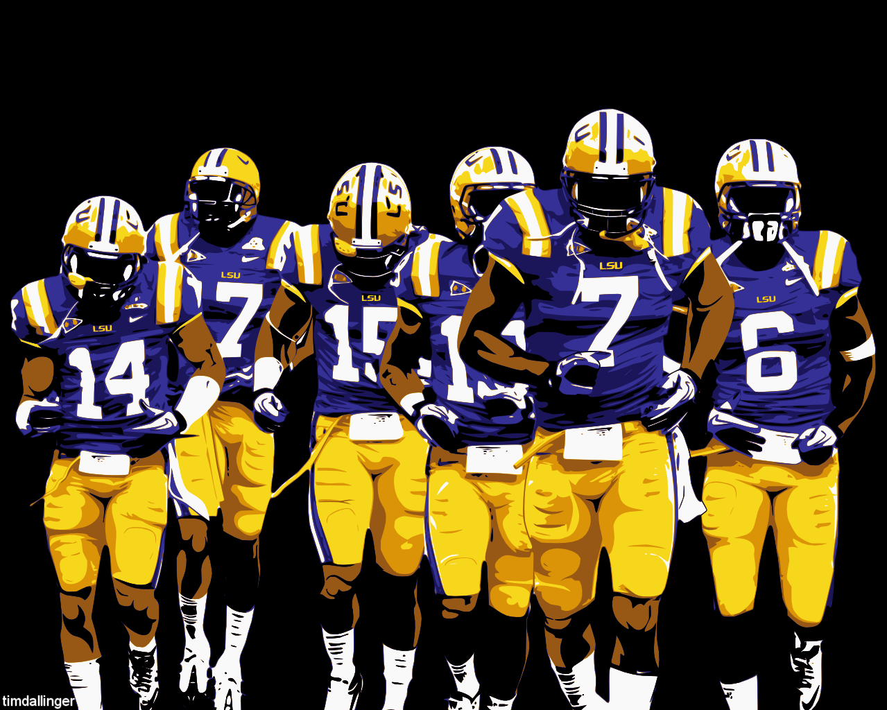 Football Wallpaper Lsu - HD Wallpaper 