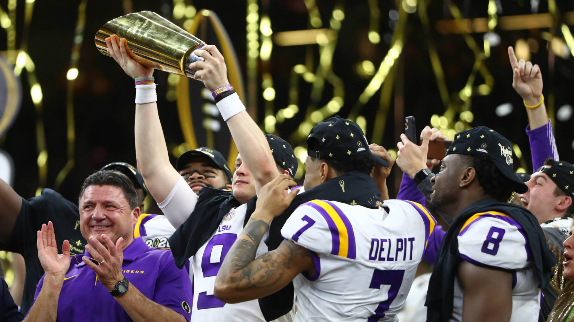 Lsu Tigers Usat - Lsu Tigers National Championship - HD Wallpaper 