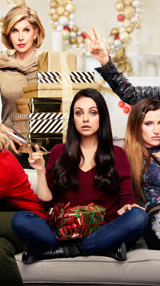A Bad Moms Christmas, Mila Kunis, Kristen Bell, Kathryn - Christmas Moms Twitter - HD Wallpaper 