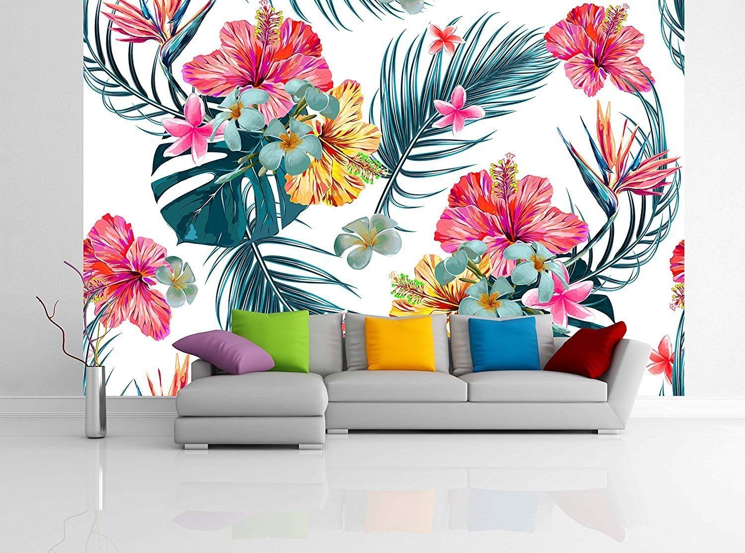 Tropical Peel And Stick - HD Wallpaper 