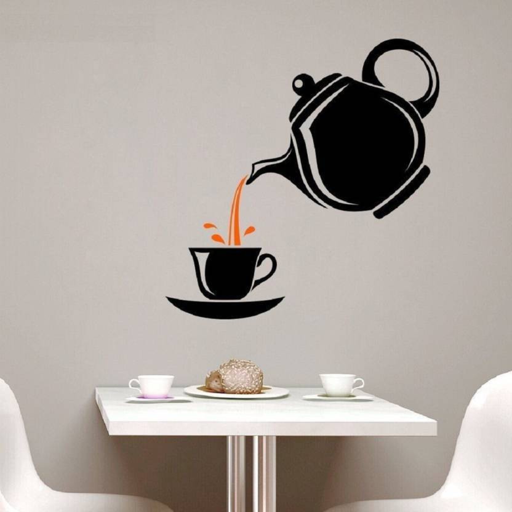 Tea Pot And Cup Clipart - HD Wallpaper 