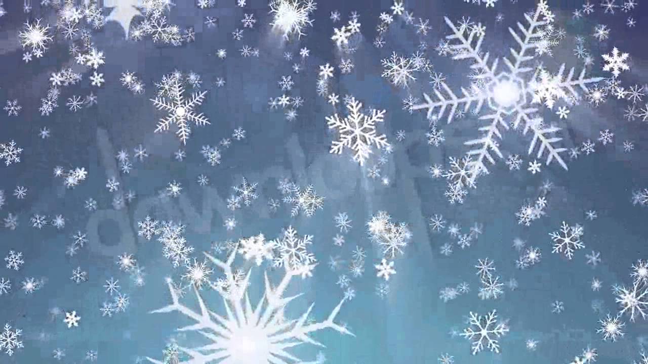 Snowy 1 Snow Christmas Video Loop Animated Motion Background - Christmas  Snowing Background Animated - 1280x720 Wallpaper 