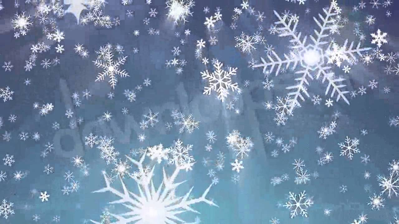 Snowy 1 Snow Christmas Video Loop Animated Motion Background - Christmas Snowing Background Animated - HD Wallpaper 