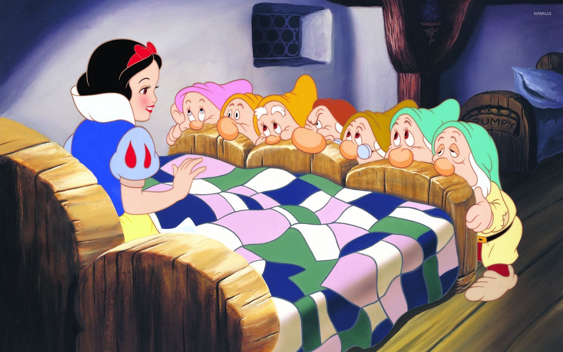 Snow White And The Seven Dwarfs 4k - HD Wallpaper 