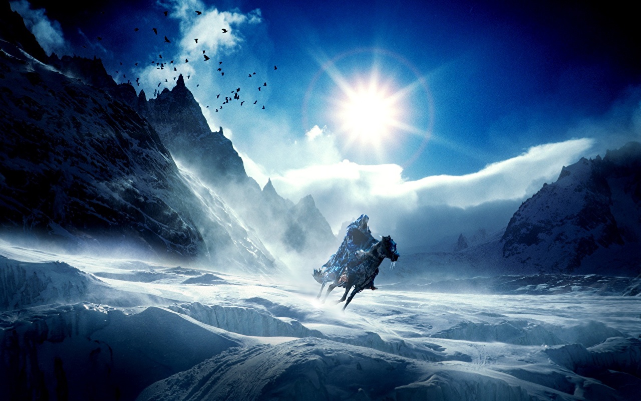 Fantasy Wallpaper Snow - HD Wallpaper 