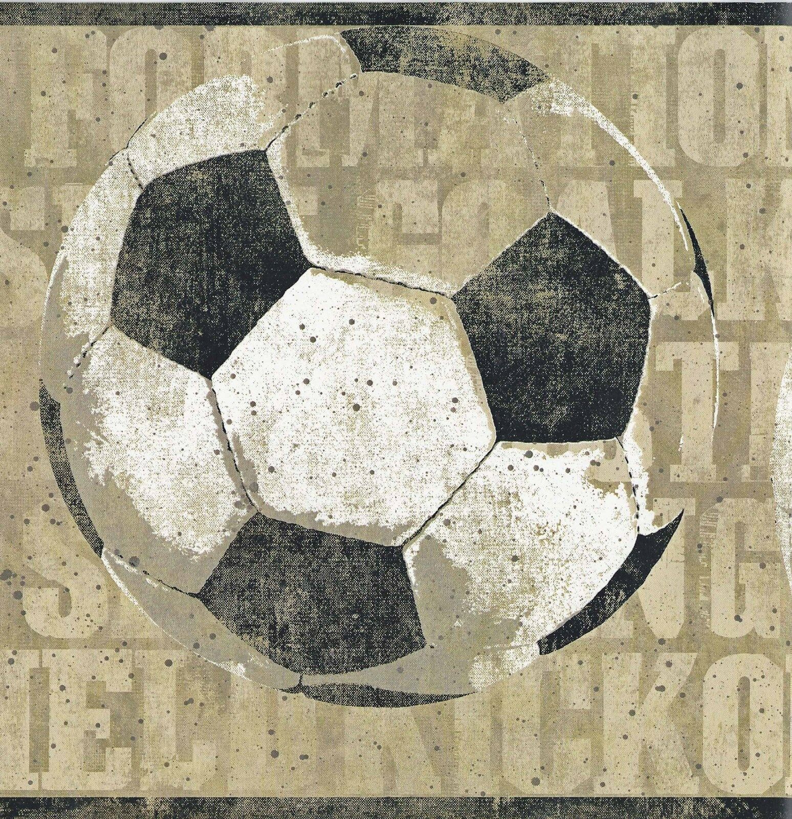 Soccer Border Blue - HD Wallpaper 