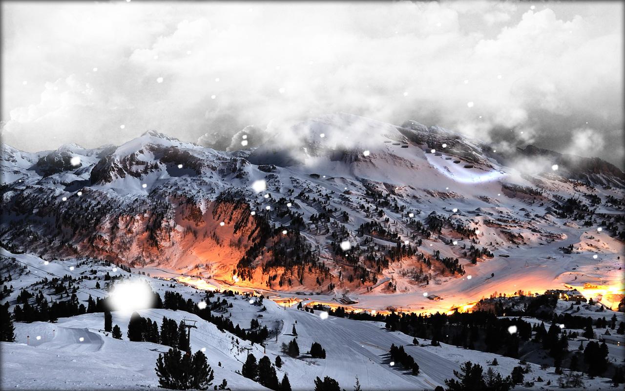 Snowflake Live Wallpaper - HD Wallpaper 