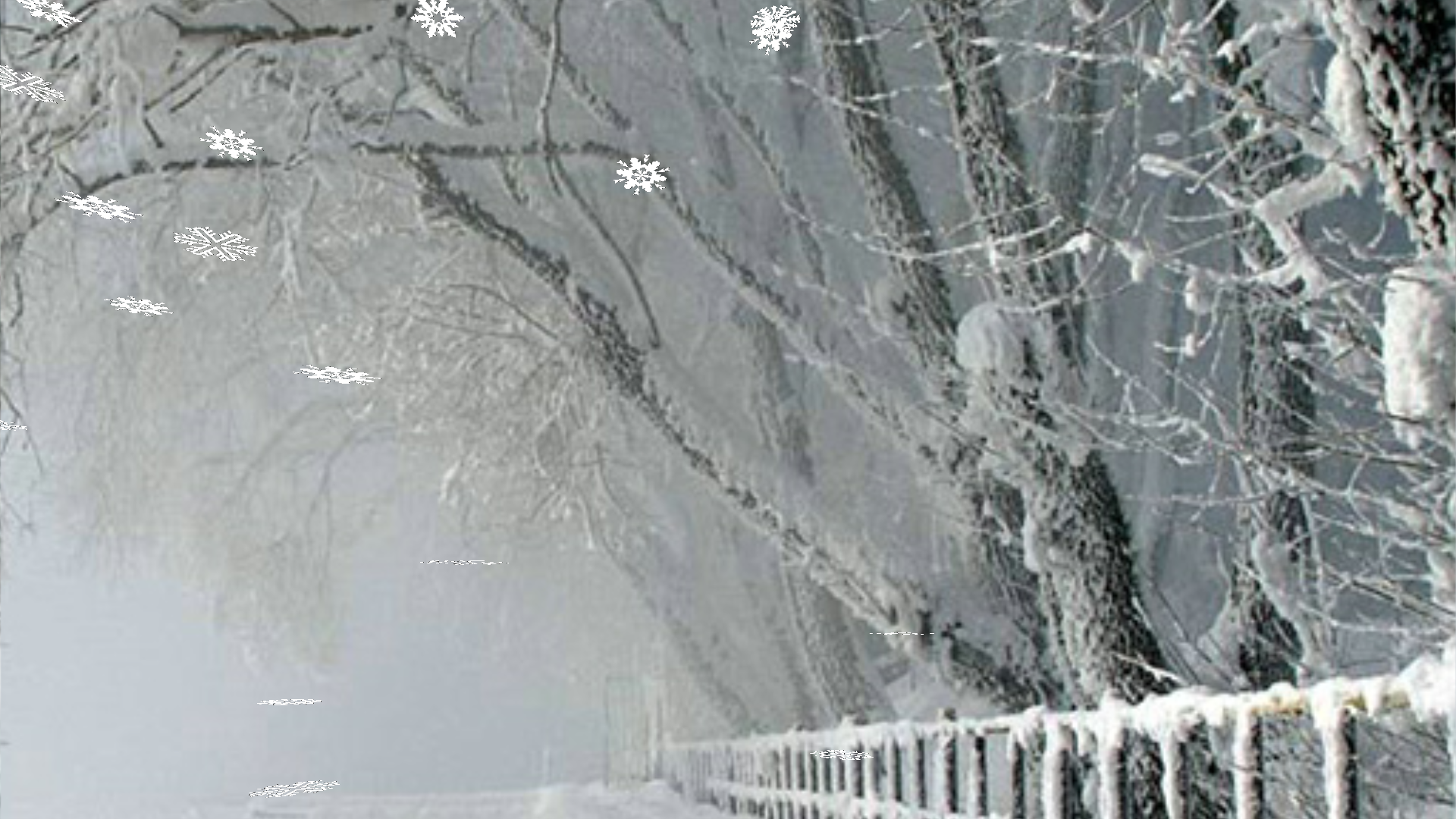 Снежные Вихри - HD Wallpaper 