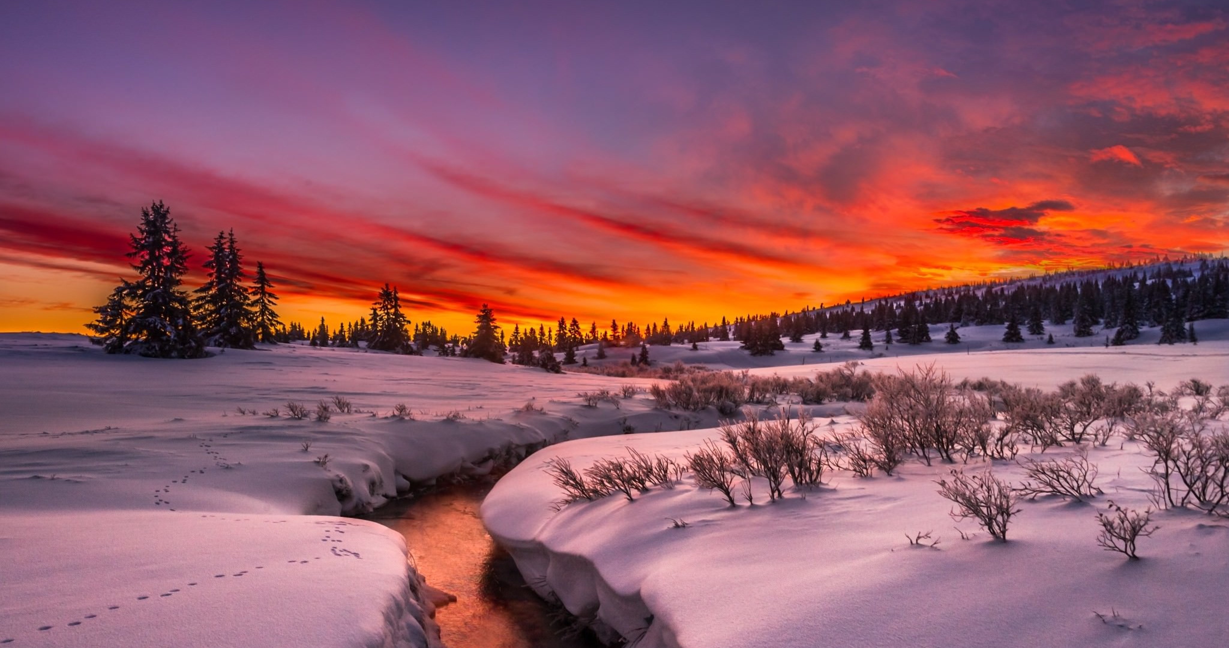 Snow Wallpaper 4k - HD Wallpaper 