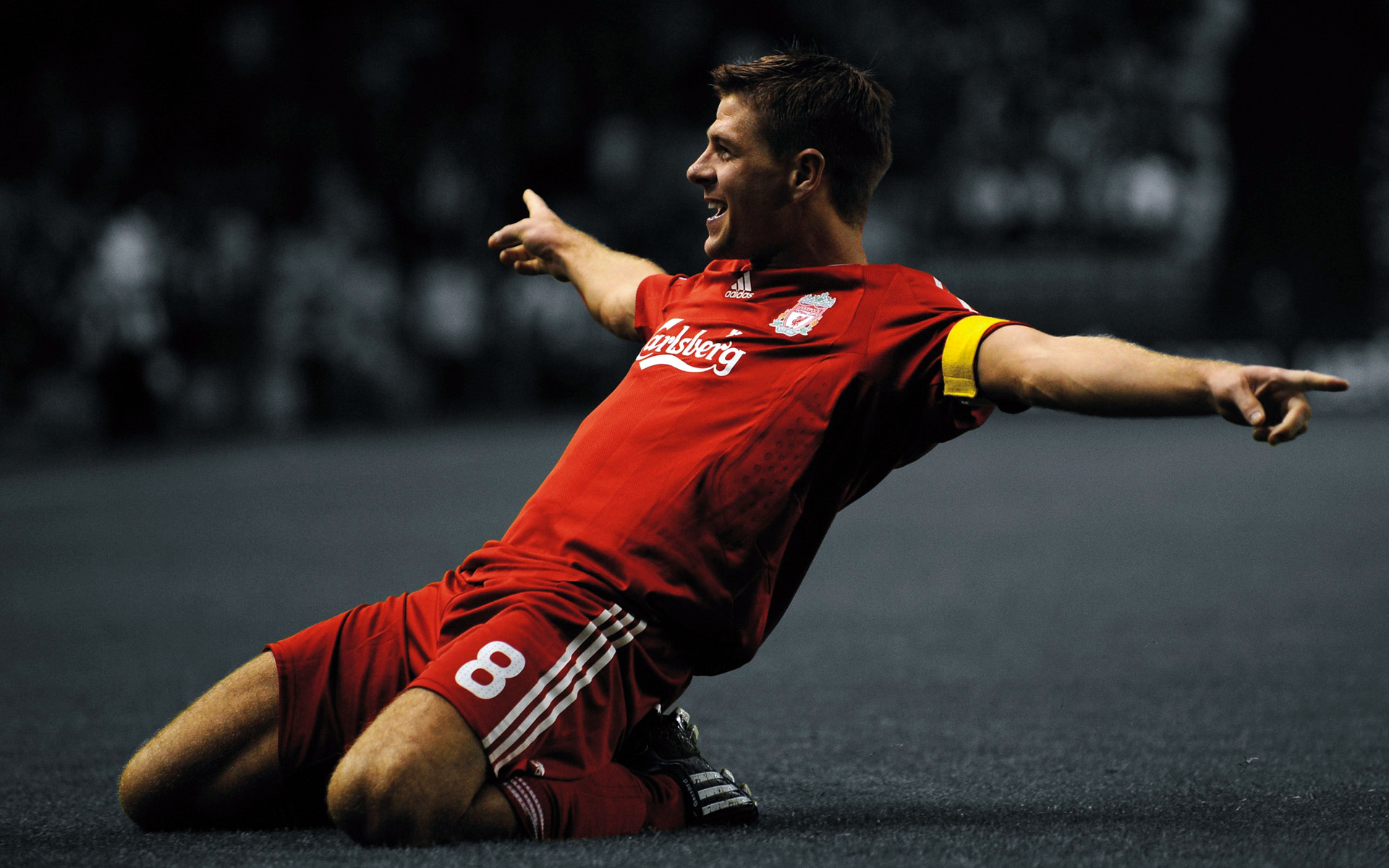 Steven Gerrard 8 Liverpool - HD Wallpaper 