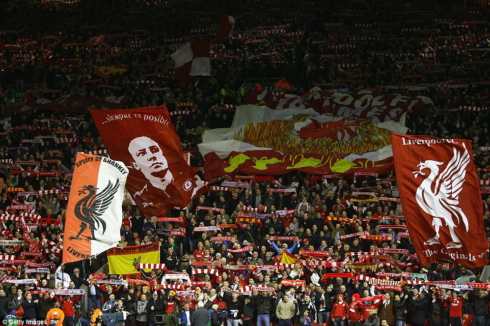 Anfield Champions League Night - HD Wallpaper 