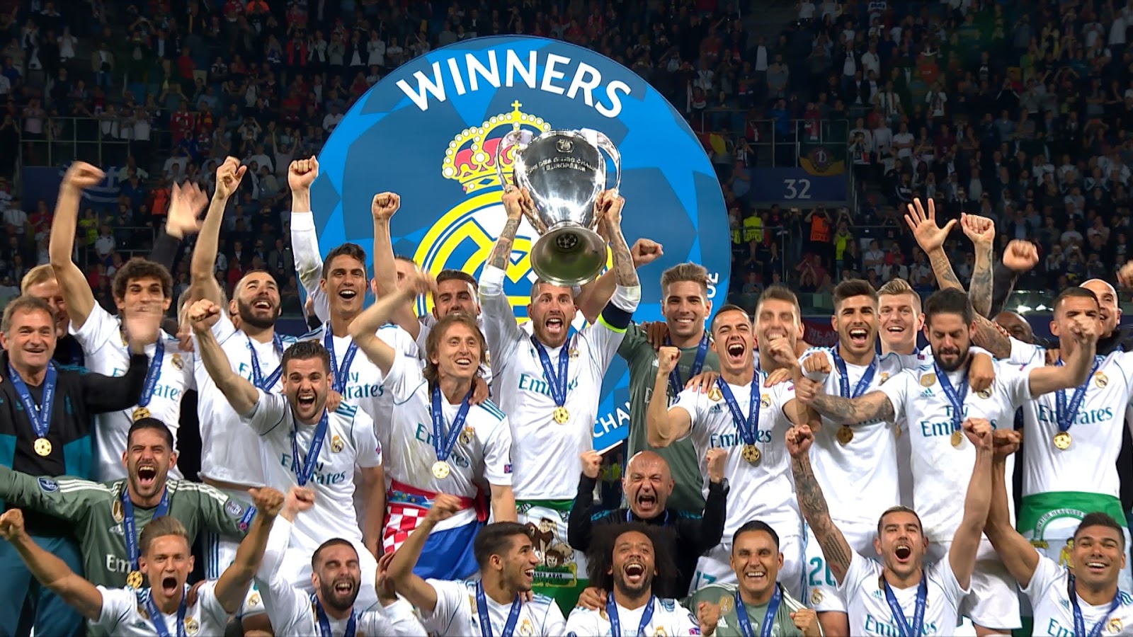 Real Madrid Champions League Hd 2018 - HD Wallpaper 