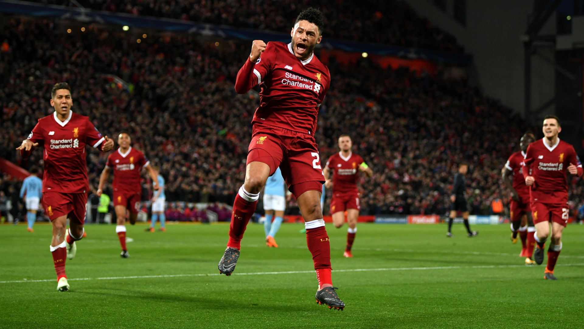 Alex Oxlade Chamberlain Vs Man City - HD Wallpaper 
