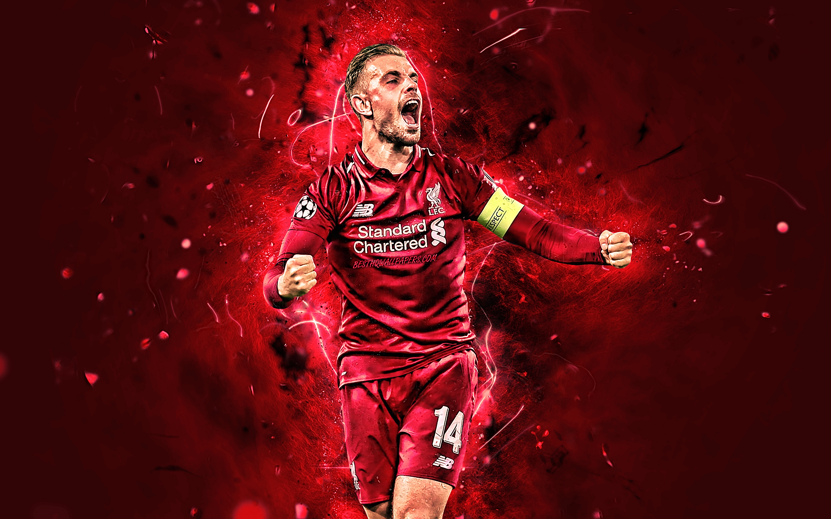 Jordan Henderson, Joy, Lfc, English Footballers, Liverpool - Player - HD Wallpaper 