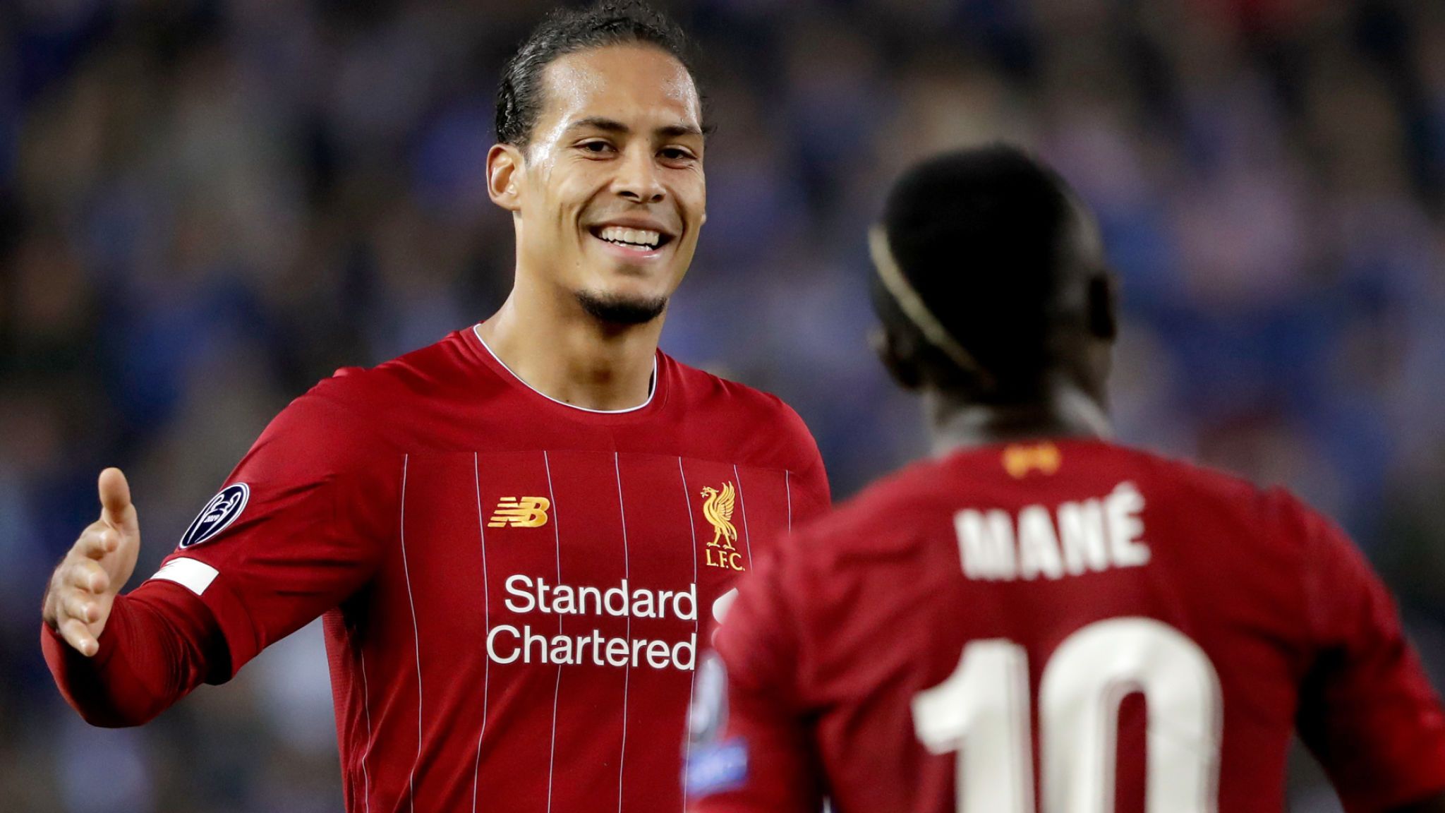 Virgil Van Dijk And Sadio Mane Celebrate During Liverpool& - Liverpool Fc News - HD Wallpaper 