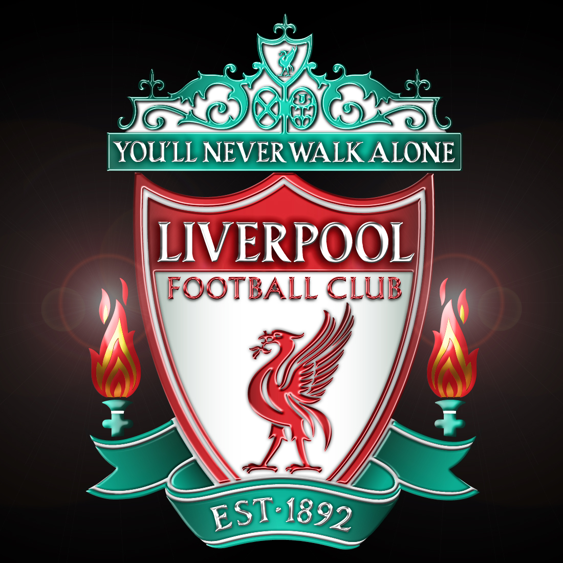 Liverpool Logo - HD Wallpaper 