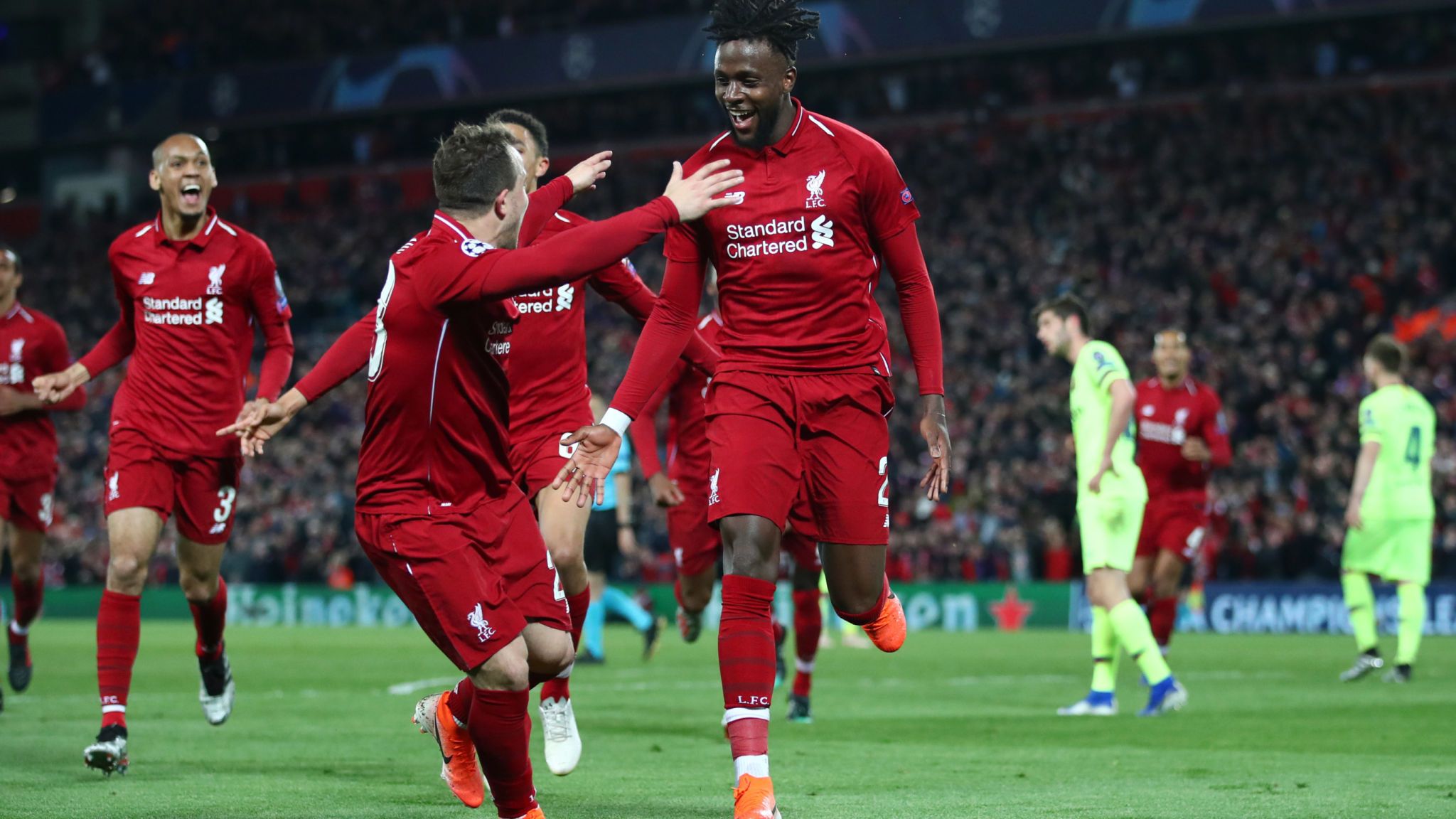 Divock Origi - Liverpool Comeback Vs Barcelona - HD Wallpaper 