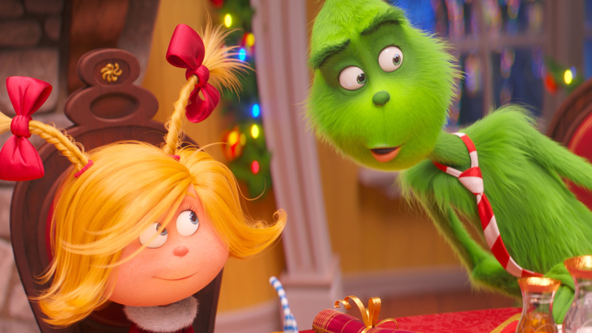 Grinch And Cindy Lou - HD Wallpaper 