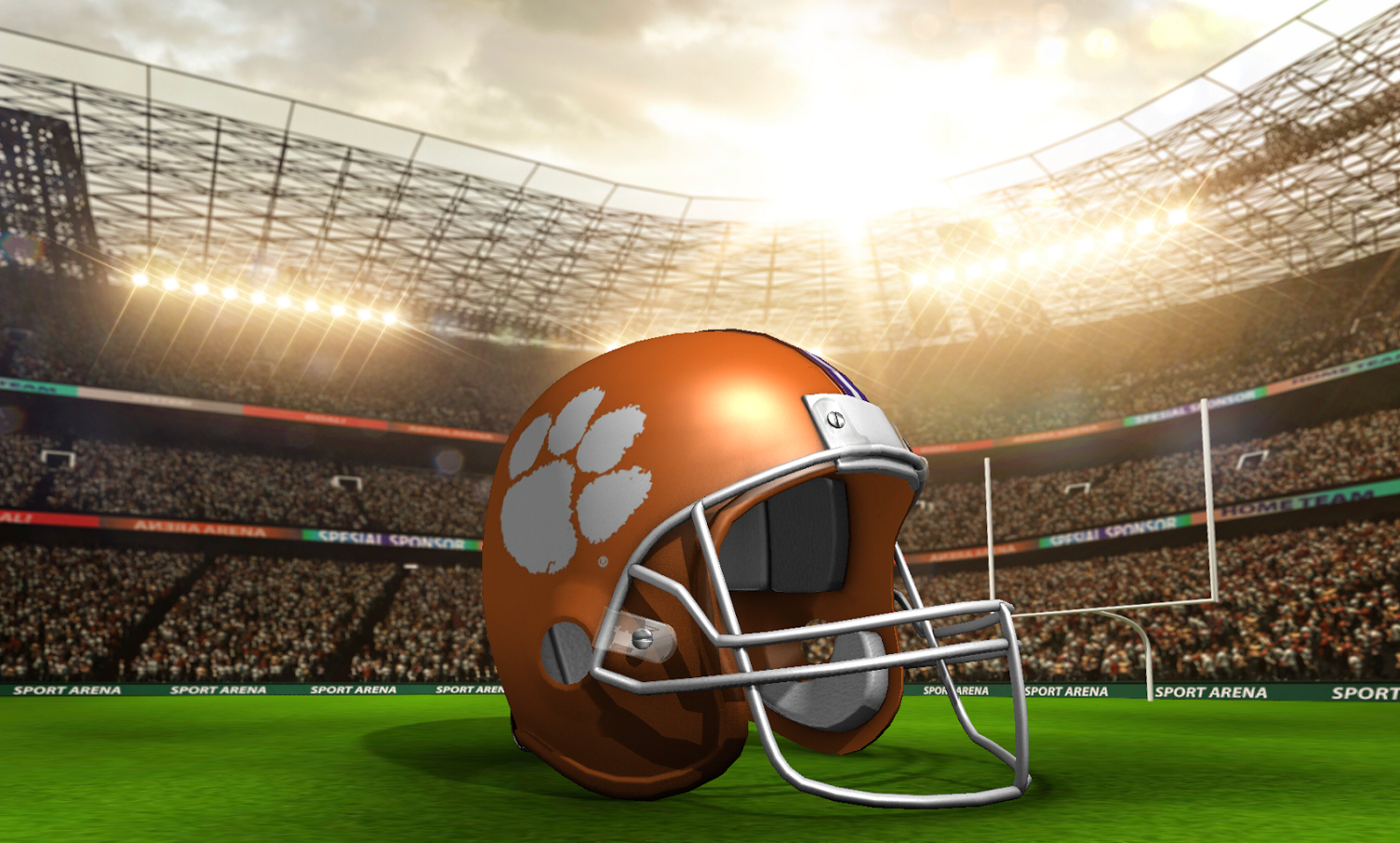 Free Clemson Tigers Wallpaper - Clemson Tiger Sunset - HD Wallpaper 