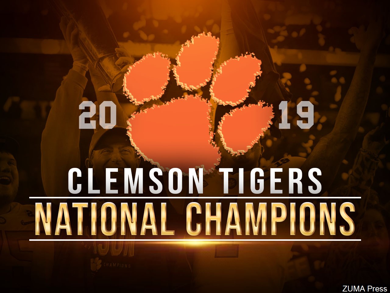 CLEMSON 2019 NATIONAL CHAMPIONSHIP ROSTER visual data 3