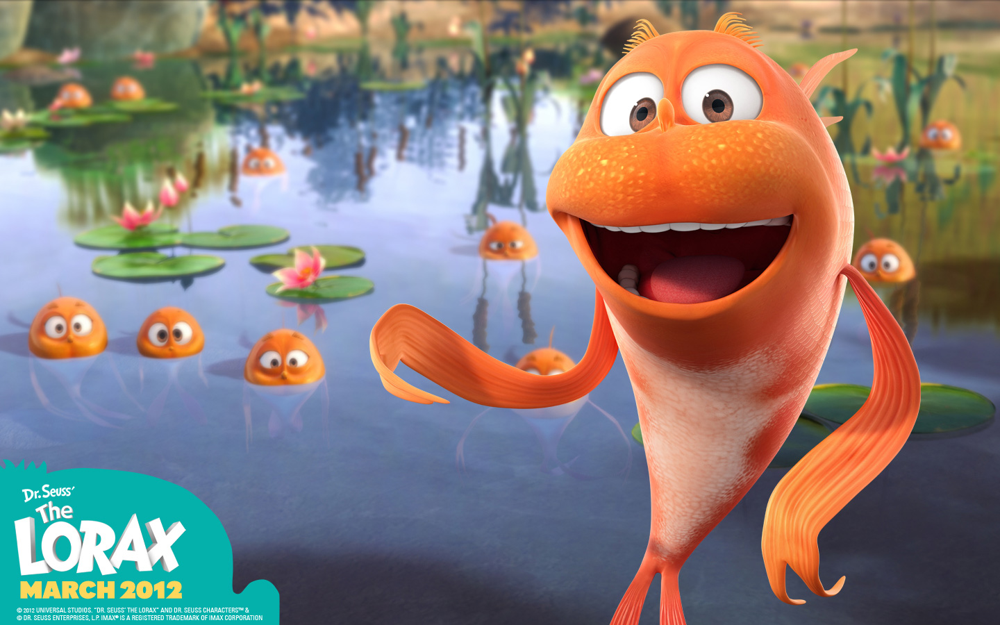 Fish Off The Lorax - HD Wallpaper 