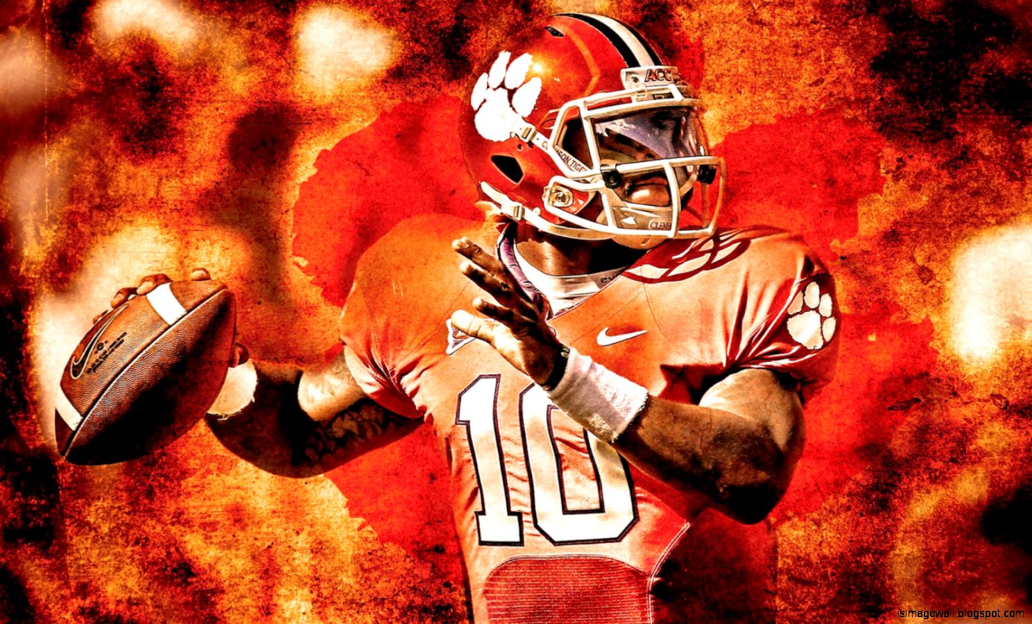 Tajh Boyd Clemson Chainimage - Clemson Football Hd - HD Wallpaper 