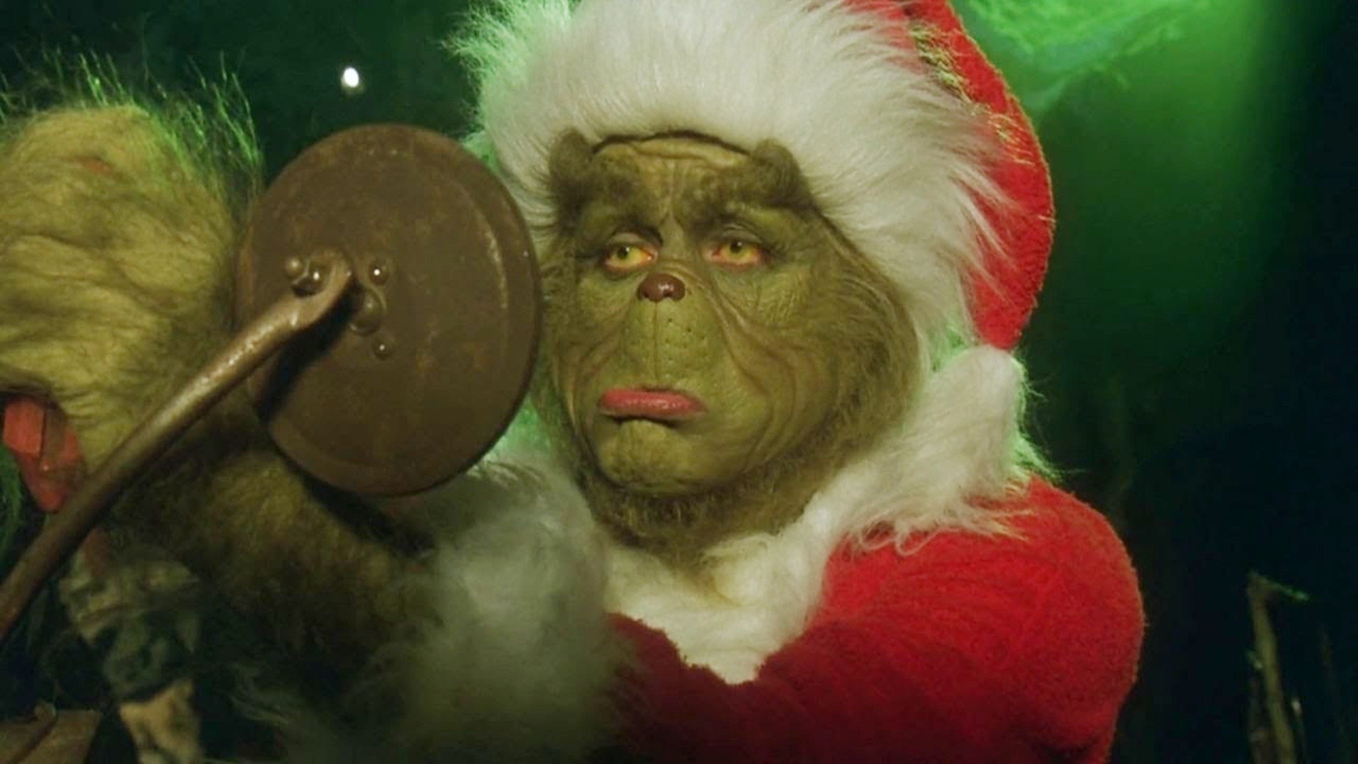 Jim Carrey Grinch Grumpy - HD Wallpaper 