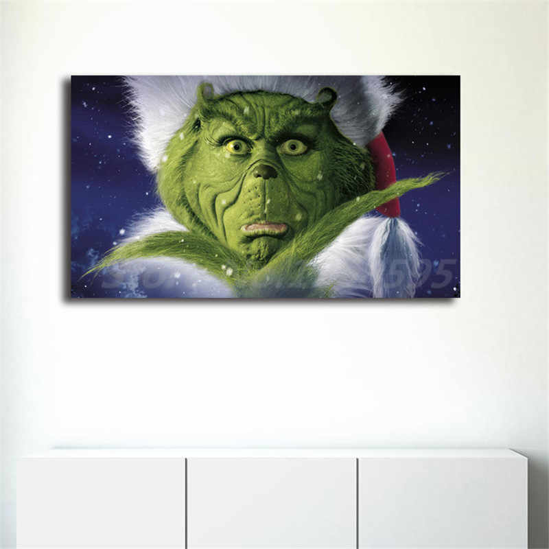 Dr Seuss How Grinches Stole Christmas Wallpaper Canvas - Grinch Stole Christmas - HD Wallpaper 