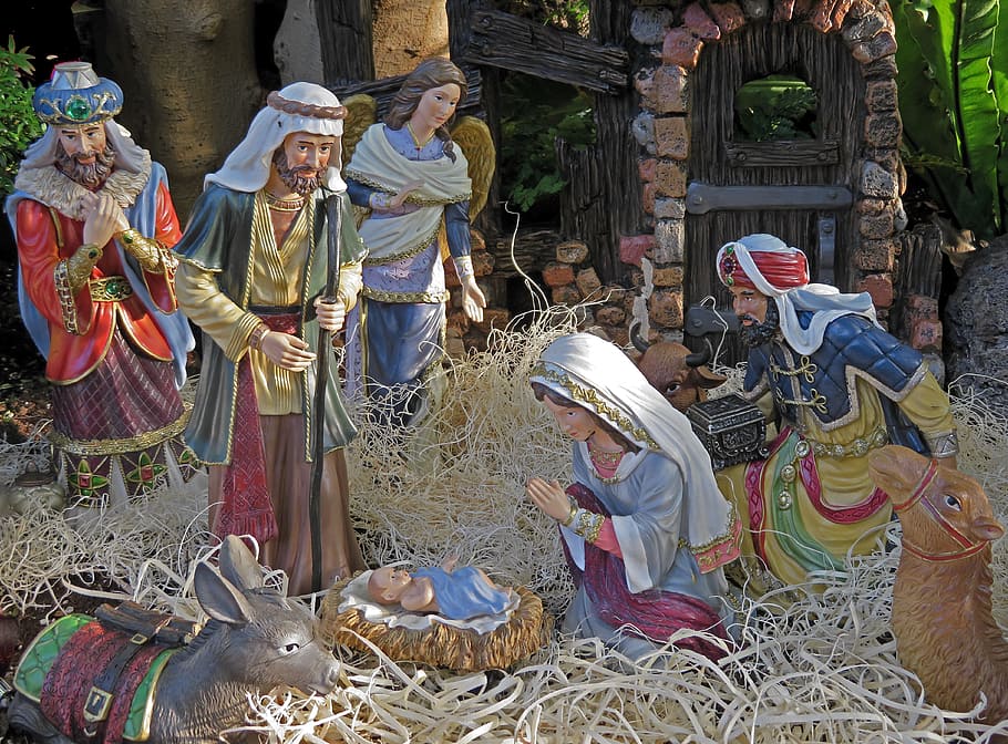 Nativity, Christmas, Baby Jesus, Bethlehem, Holy, Religion, - Baby Jesus In Bethlehem - HD Wallpaper 