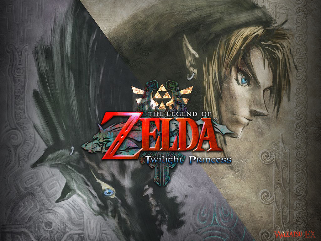 Zelda Twilight Princess Wallpaper - Zelda Twilight Princess Cover Art - HD Wallpaper 