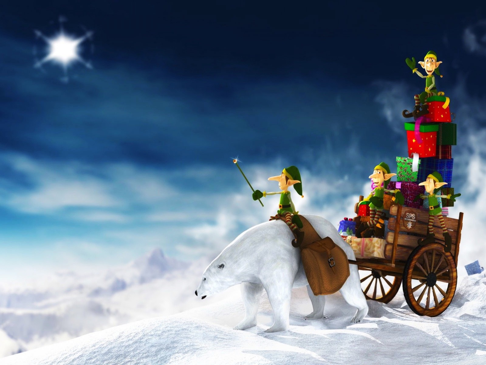 Beautiful Christmas Gifs Animated - HD Wallpaper 