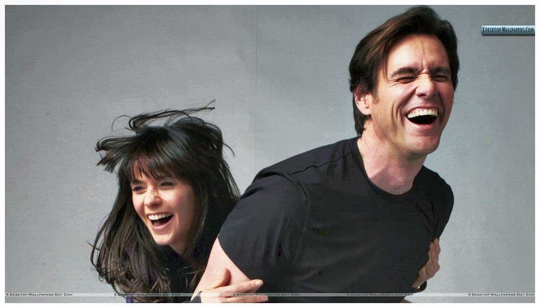 Jim Carrey Laughing Hysterically - HD Wallpaper 