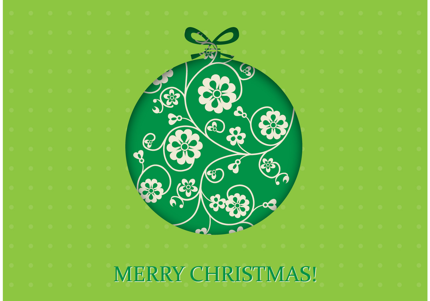 Green Christmas Wallpaper - Green Cute Christmas - 1400x980 Wallpaper - teahub.io