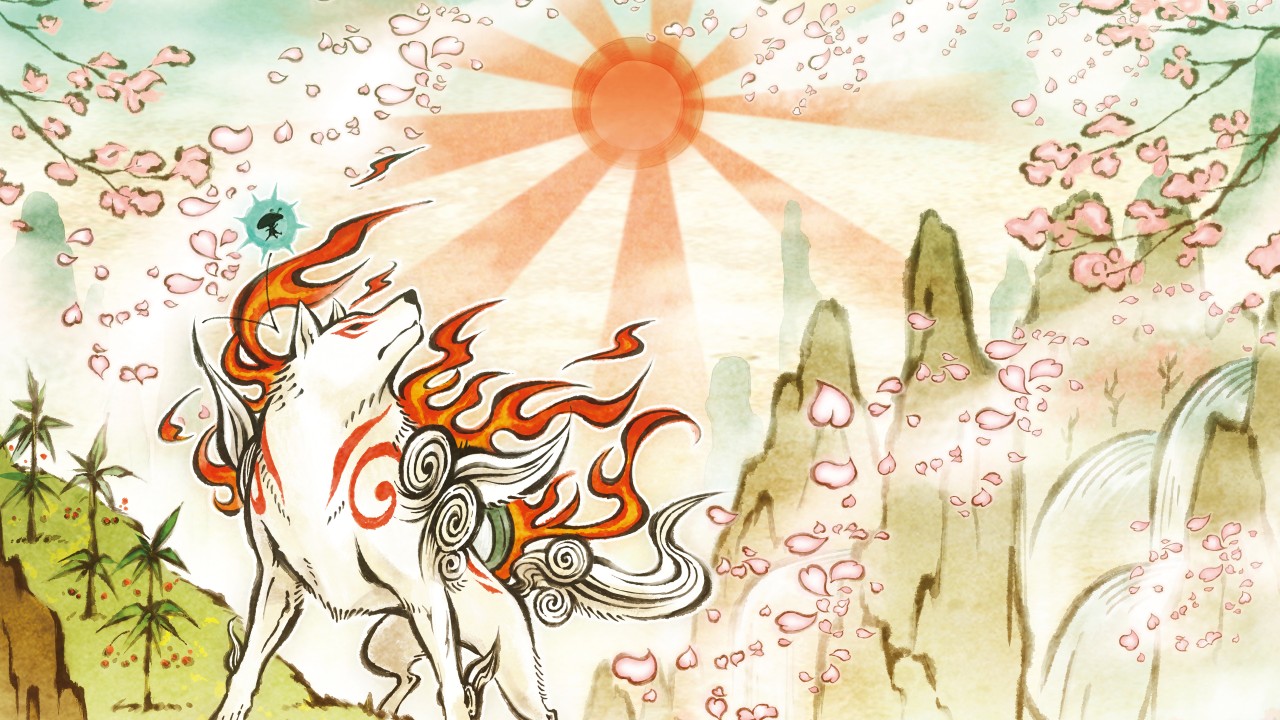 Okami Hd - HD Wallpaper 