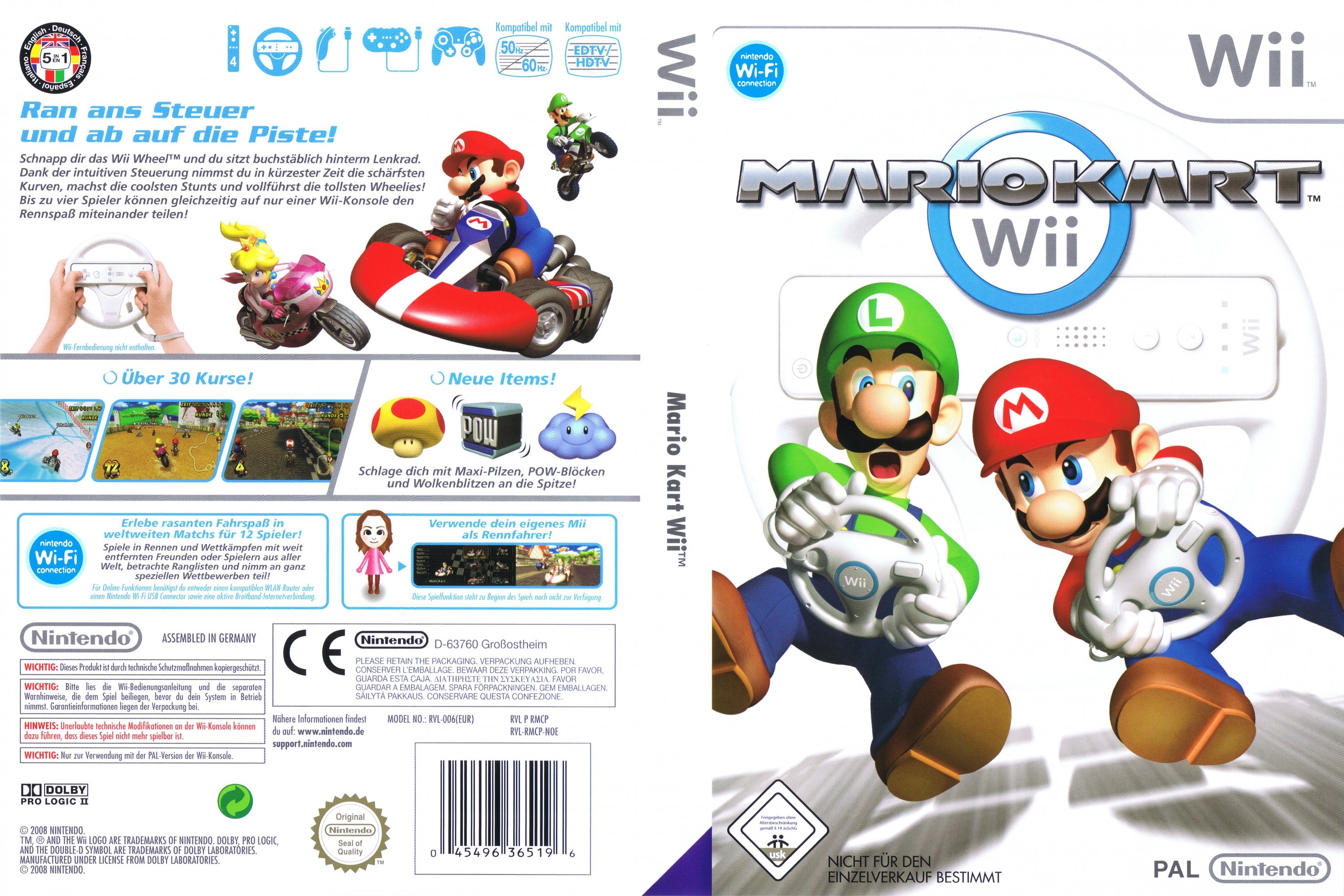 Mario Kart Wii - HD Wallpaper 