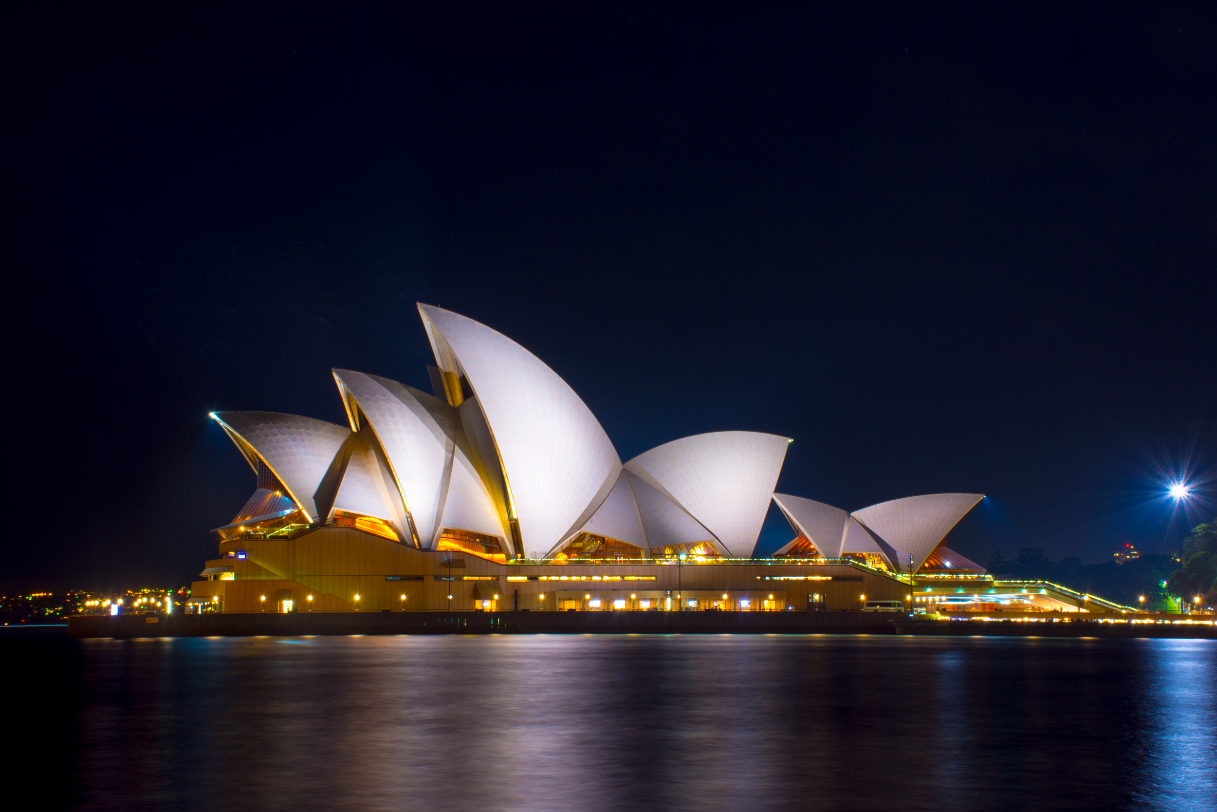 Sydney Opera House At Night - Sydney Opera House - HD Wallpaper 