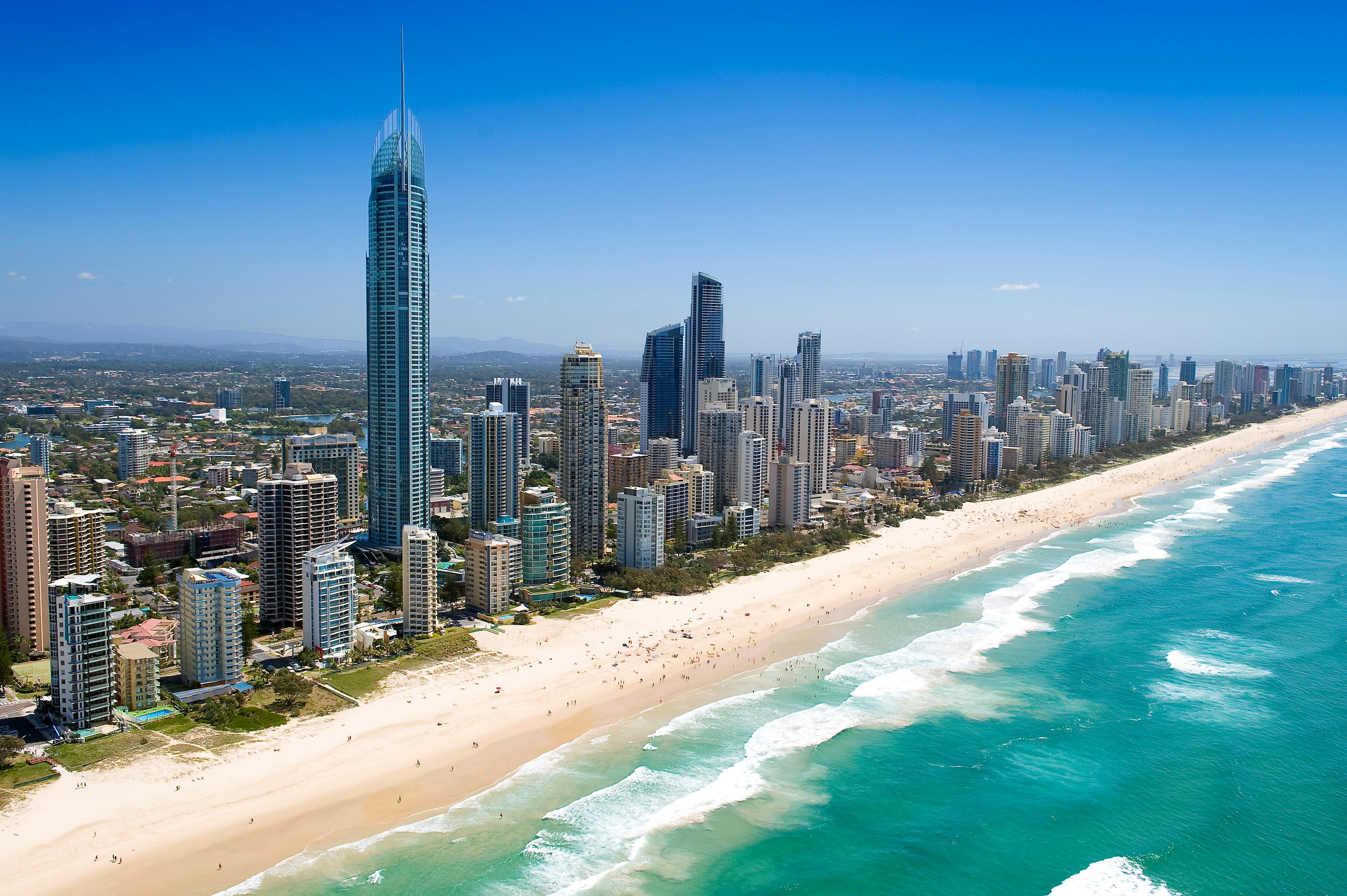 Surfers Paradise Brisbane Australia - HD Wallpaper 