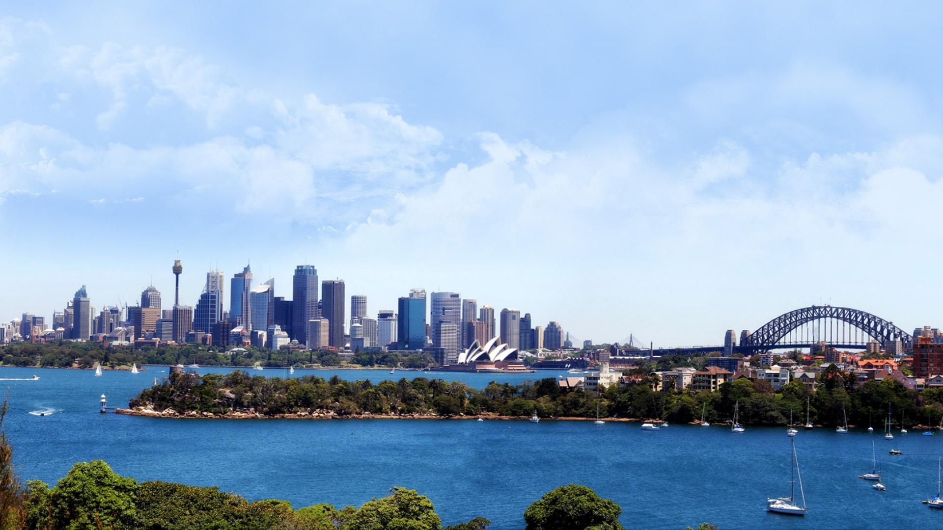 Preview Wallpaper City , Sydney, Australia, Bridge, - Sydney - HD Wallpaper 
