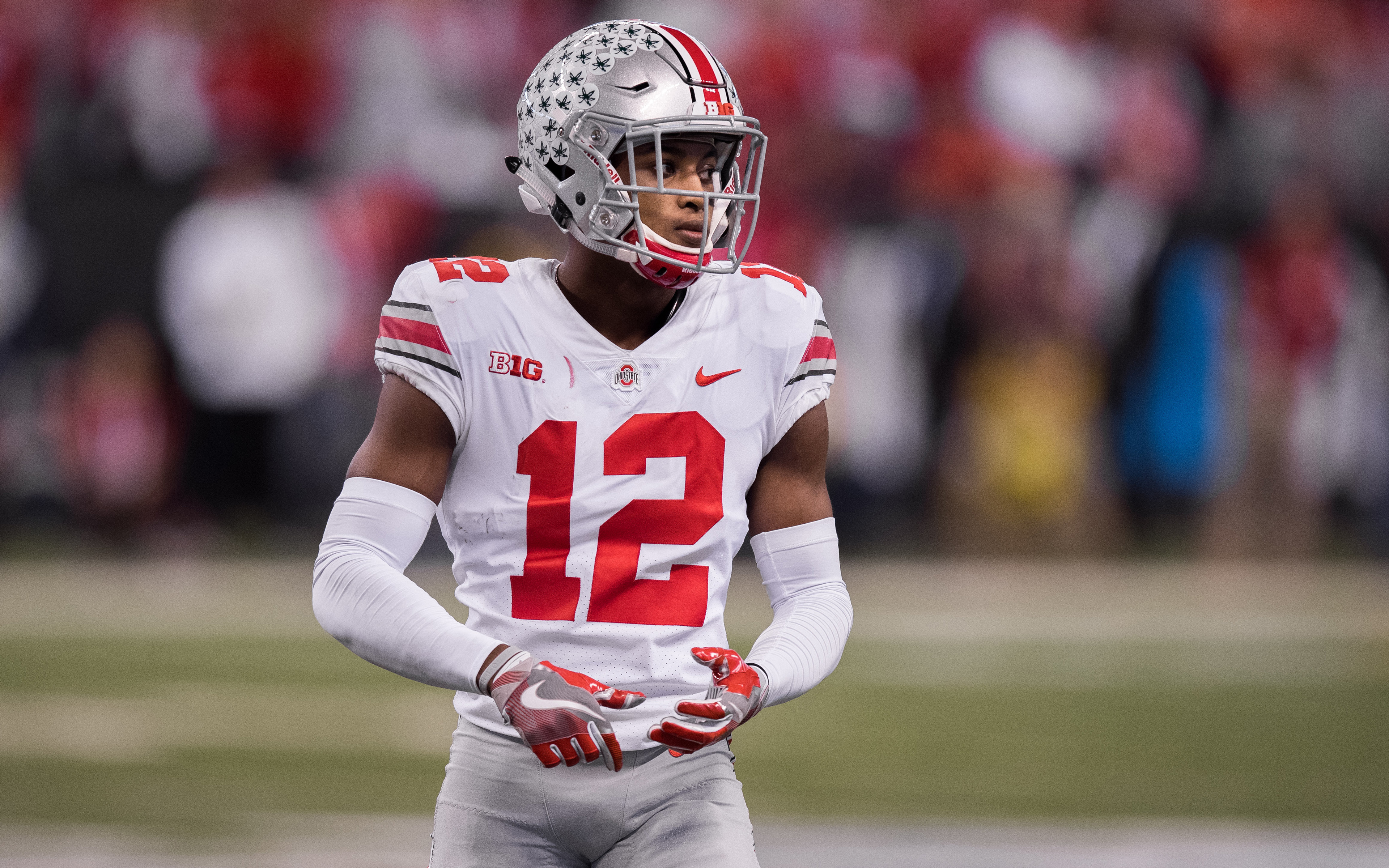 Denzel Ward, 4k, Cornerback, American Football, Ohio - HD Wallpaper 