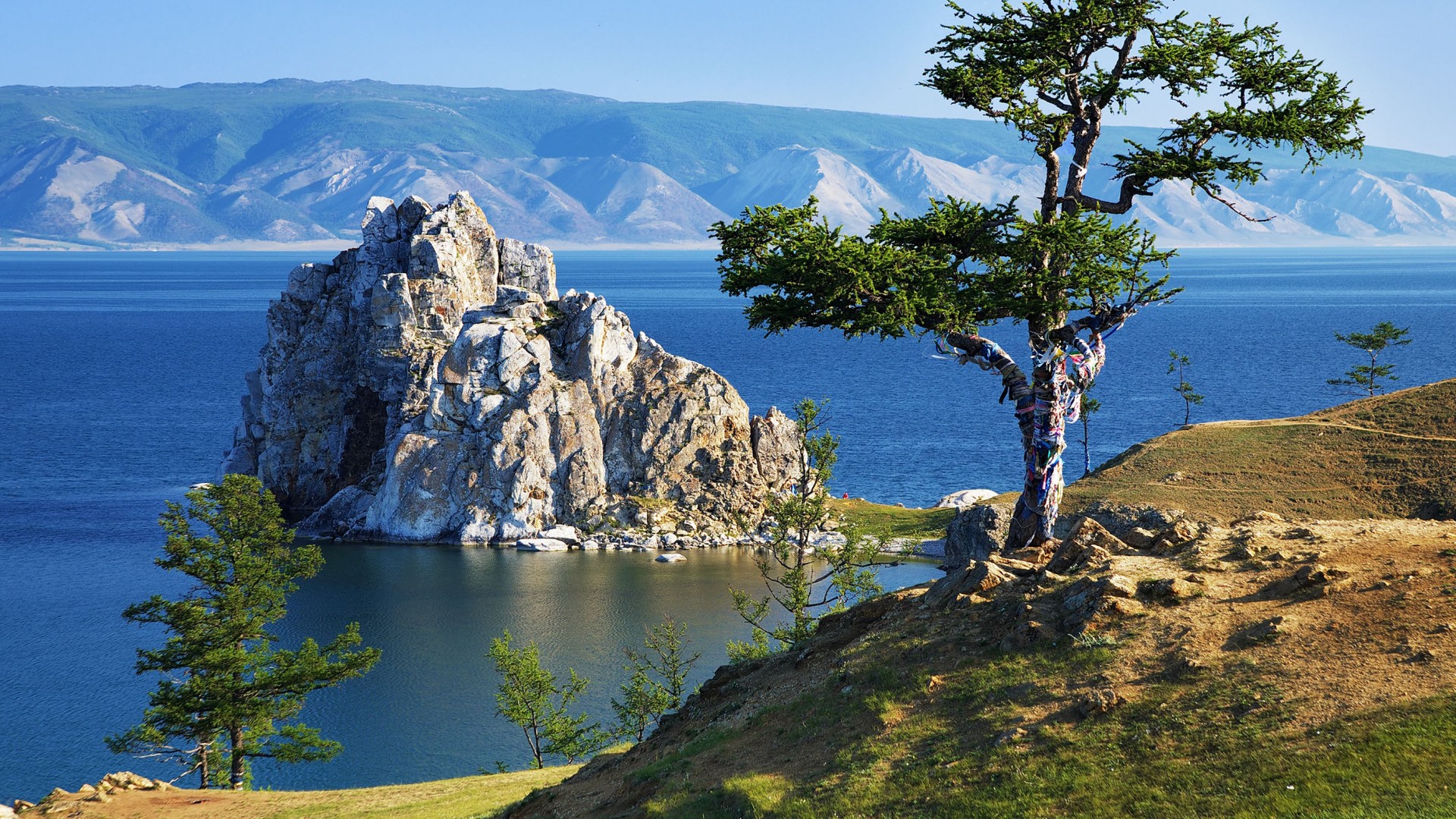 Lake Baikal High Quality Wallpaper Hd - Baikal Lake - HD Wallpaper 