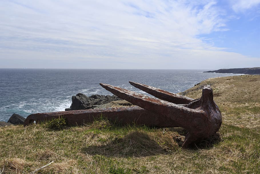 Old Rusty Anchor At Cape Race, Newfoundland And Labrador, - Stock.xchng - HD Wallpaper 