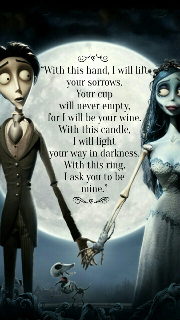 Corpse Bride Vows - HD Wallpaper 