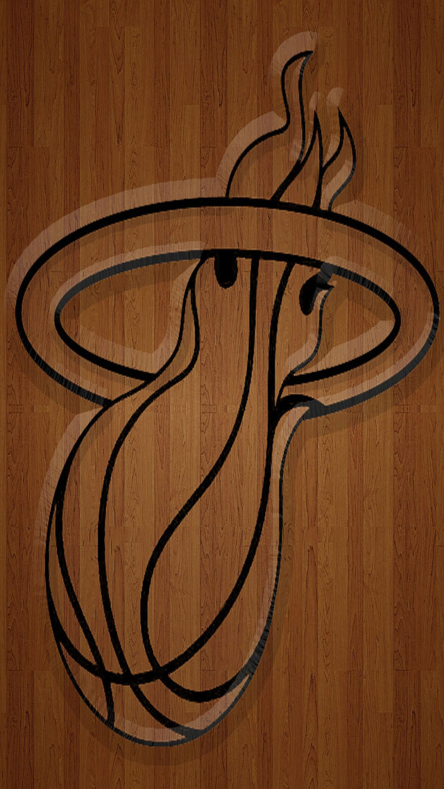 Download Nba Miami Heat Hd Iphone 5 Wallpapers - Miami Heat Iphone Hd - HD Wallpaper 