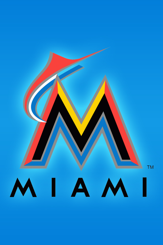 Miami Marlins Wallpaper - Miami Marlins Old Logo - HD Wallpaper 