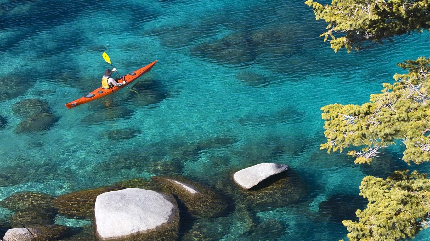 Lake Tahoe Kayak Wallpaper2011 - Lake Tahoe Nevada - HD Wallpaper 