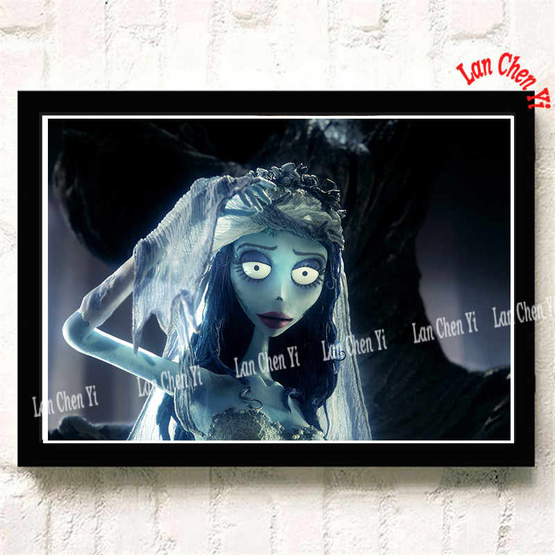 Tim Burton S Corpse Bride Coated Paper Poster Cafe - Corpse Bride Emily - HD Wallpaper 
