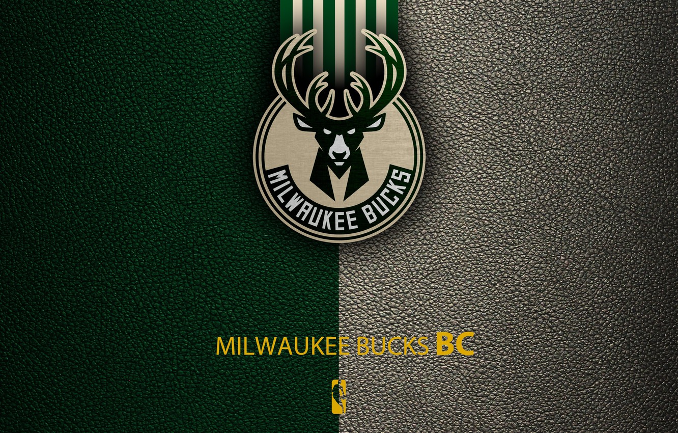 Photo Wallpaper Wallpaper, Sport, Logo, Basketball, - Milwaukee Bucks Fond Ecran - HD Wallpaper 