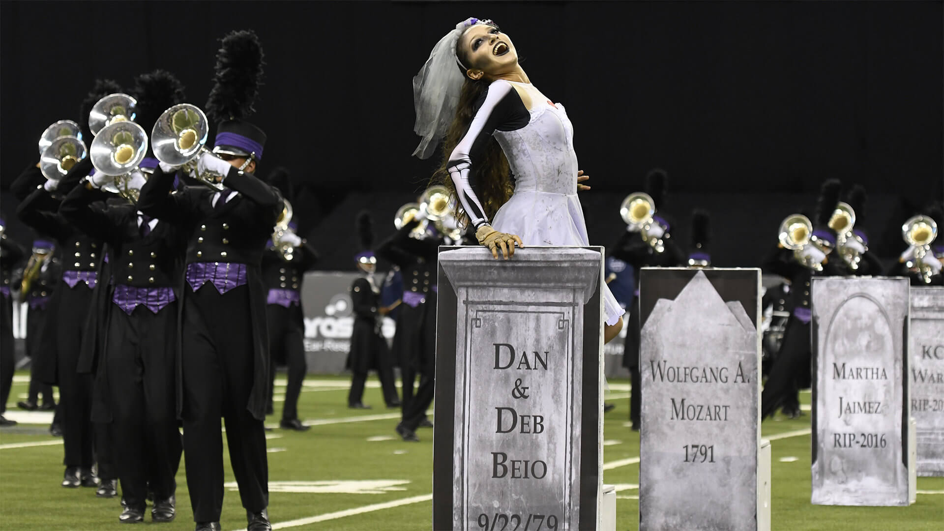 The Drum Corpse Bride - Academy 2016 Drum Corpse Bride - HD Wallpaper 