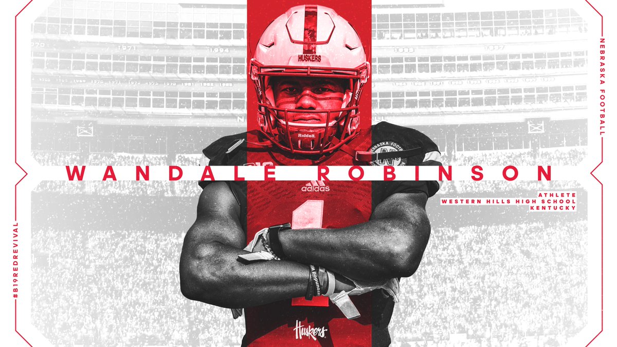Nebraska Football Wandale Robinson - HD Wallpaper 