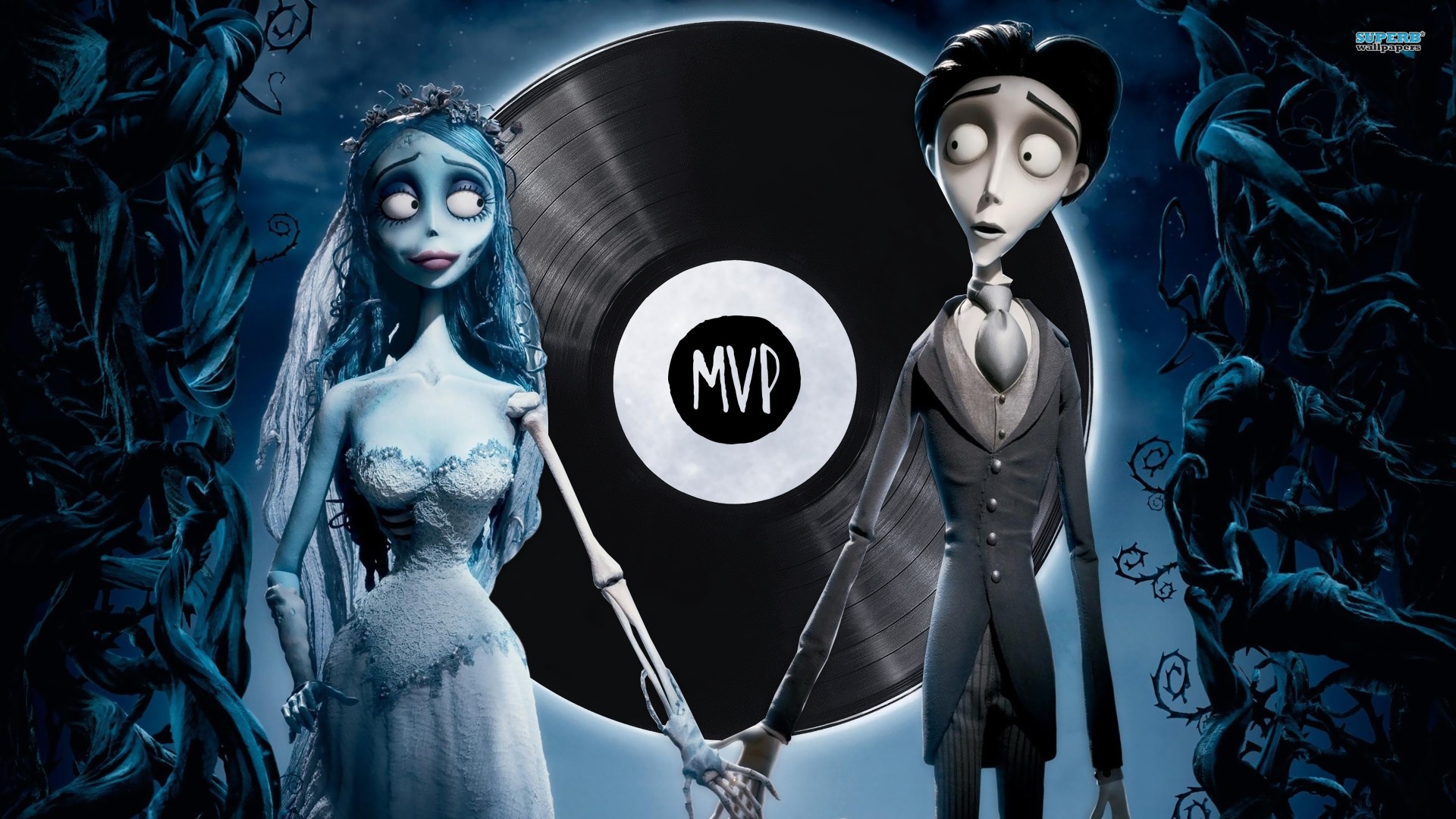 Corpses Bride And Groom - HD Wallpaper 